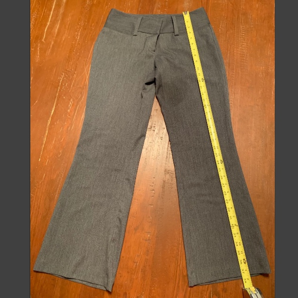 Maurice gray wide leg dress pants.